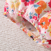 Load image into Gallery viewer, Baby Girls Flower Print Rompers Wholesale 221117294

