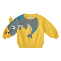 Load image into Gallery viewer, Baby Kid Boys Animals Cartoon Print Hoodies Swearshirts Wholesale 221117296
