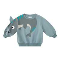 Load image into Gallery viewer, Baby Kid Boys Animals Cartoon Print Hoodies Swearshirts Wholesale 221117296

