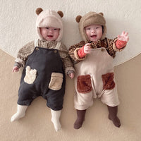 Load image into Gallery viewer, Baby Unisex Color-blocking Jumpsuits Wholesale 221117299
