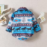 Load image into Gallery viewer, Baby Boys Cartoon Print Rompers Wholesale 221117304
