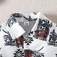 Load image into Gallery viewer, Baby Boys Cartoon Print Rompers Wholesale 221117304
