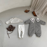 Load image into Gallery viewer, Baby Unisex Checked Jumpsuits Wholesale 221117309
