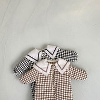 Load image into Gallery viewer, Baby Unisex Checked Jumpsuits Wholesale 221117309

