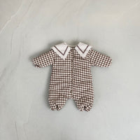 Load image into Gallery viewer, Baby Unisex Checked Jumpsuits Wholesale 221117309
