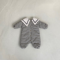 Load image into Gallery viewer, Baby Unisex Checked Jumpsuits Wholesale 221117309
