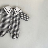 Load image into Gallery viewer, Baby Unisex Checked Jumpsuits Wholesale 221117309
