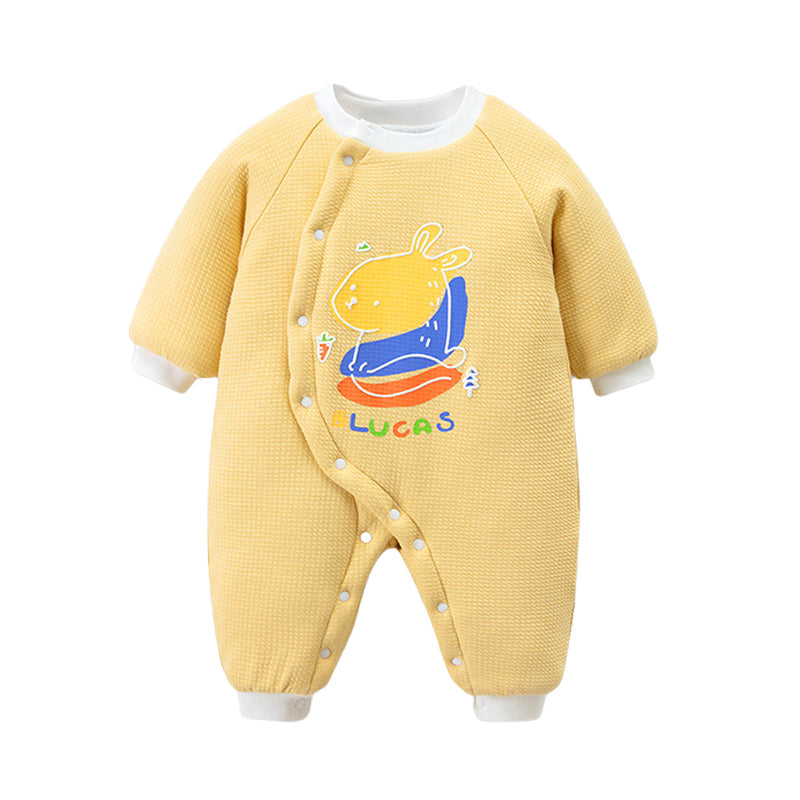 Baby Unisex Cartoon Print Jumpsuits Wholesale 221117311