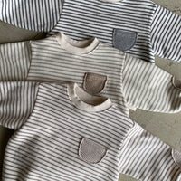 Load image into Gallery viewer, Baby Unisex Striped Rompers Wholesale 221117321
