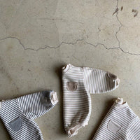 Load image into Gallery viewer, Baby Unisex Striped Rompers Wholesale 221117321
