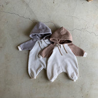 Load image into Gallery viewer, Baby Unisex Striped Jumpsuits Wholesale 221117323
