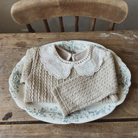 Load image into Gallery viewer, Baby Girls Solid Color Lace Tops Wholesale 221117335
