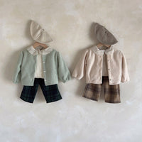 Load image into Gallery viewer, Baby Girls Solid Color Lace Tops Wholesale 221117335
