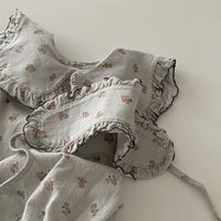 Load image into Gallery viewer, Baby Girls Flower Print Rompers Wholesale 221117355
