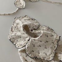 Load image into Gallery viewer, Baby Girls Flower Print Rompers Wholesale 221117355
