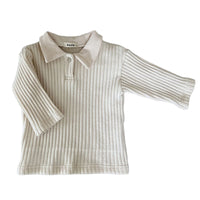 Load image into Gallery viewer, Baby Unisex Solid Color Muslin&amp;Ribbed Tops Wholesale 221117358
