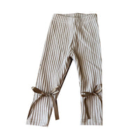 Load image into Gallery viewer, Baby Girls Solid Color Muslin&amp;Ribbed Pants Leggings Wholesale 221117361
