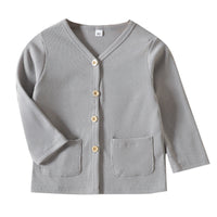 Load image into Gallery viewer, Baby Kid Girls Solid Color Cardigan Wholesale 221117387
