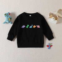 Load image into Gallery viewer, Baby Boys Dinosaur Print Hoodies Swearshirts Wholesale 221117435
