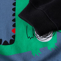 Load image into Gallery viewer, Baby Kid Boys Letters Dinosaur Cartoon Print Hoodies Swearshirts Wholesale 22111744
