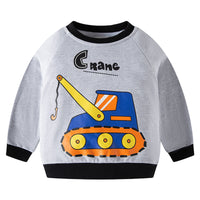 Load image into Gallery viewer, Baby Kid Boys Letters Cartoon Print Hoodies Swearshirts Wholesale 22111745
