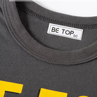 Load image into Gallery viewer, Baby Kid Unisex Striped Letters Cartoon Print Tops Wholesale 22111747
