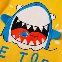 Load image into Gallery viewer, Baby Kid Unisex Letters Animals Cartoon Print Tops Wholesale 22111753
