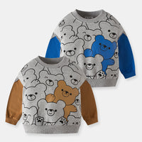 Load image into Gallery viewer, Baby Kid Boys Animals Cartoon Print Hoodies Swearshirts Wholesale 22111758
