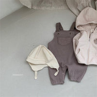 Load image into Gallery viewer, Baby Unisex Solid Color Jumpsuits Wholesale 22111762
