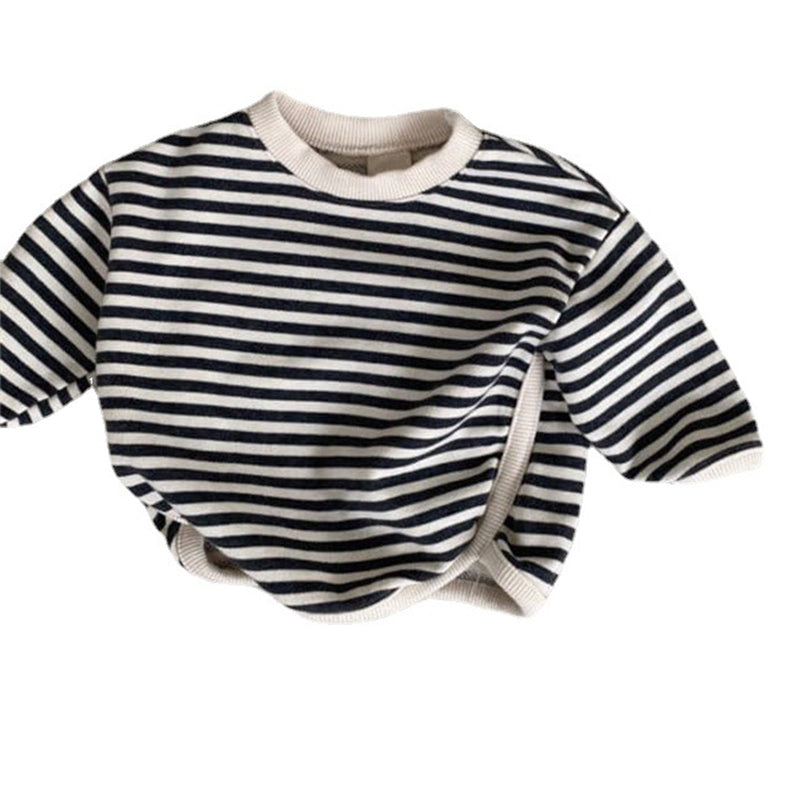 Baby Boys Striped Hoodies Swearshirts Wholesale 22111763