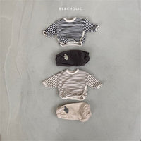 Load image into Gallery viewer, Baby Boys Striped Hoodies Swearshirts Wholesale 22111763

