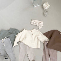 Load image into Gallery viewer, Baby Unisex Solid Color Tops Wholesale 22111764
