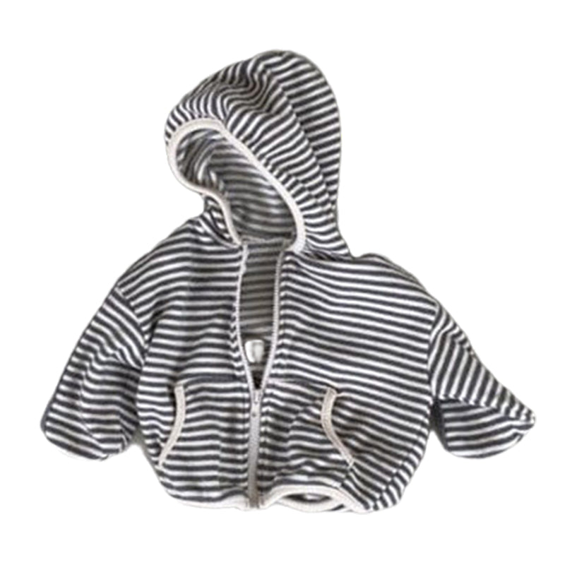 Baby Kid Unisex Striped Jackets Outwears Wholesale 22111777