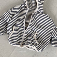 Load image into Gallery viewer, Baby Kid Unisex Striped Jackets Outwears Wholesale 22111777
