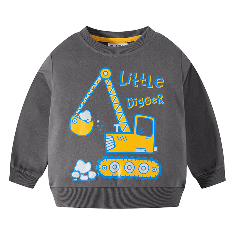 Baby Kid Unisex Letters Cartoon Print Hoodies Swearshirts Wholesale 22111784