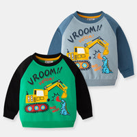 Load image into Gallery viewer, Baby Kid Unisex Letters Dinosaur Cartoon Print Hoodies Swearshirts Wholesale 22111795
