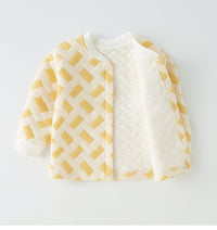 Load image into Gallery viewer, 2 Pieces Set Baby Kid Unisex Checked Jackets Outwears And Pants Sleepwears Wholesale 22111798
