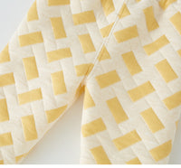 Load image into Gallery viewer, 2 Pieces Set Baby Kid Unisex Checked Jackets Outwears And Pants Sleepwears Wholesale 22111798
