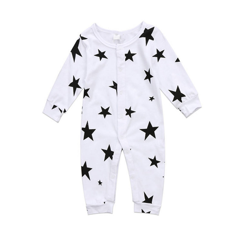 Baby Unisex Star Jumpsuits Wholesale 22112110