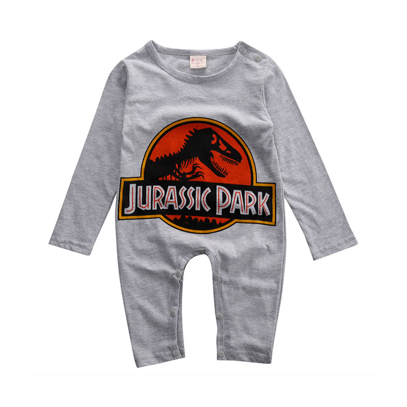 Baby Unisex Letters Dinosaur Jumpsuits Wholesale 22112114