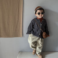 Load image into Gallery viewer, Baby Kid Unisex Solid Color Cardigan Wholesale 22112126
