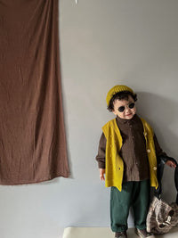 Load image into Gallery viewer, Baby Kid Unisex Solid Color Vests Waistcoats Wholesale 22112132
