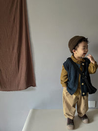 Load image into Gallery viewer, Baby Kid Unisex Solid Color Vests Waistcoats Wholesale 22112132
