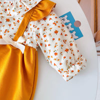 Load image into Gallery viewer, Baby Kid Girls Flower Bow Print Jumpsuits Wholesale 221121352
