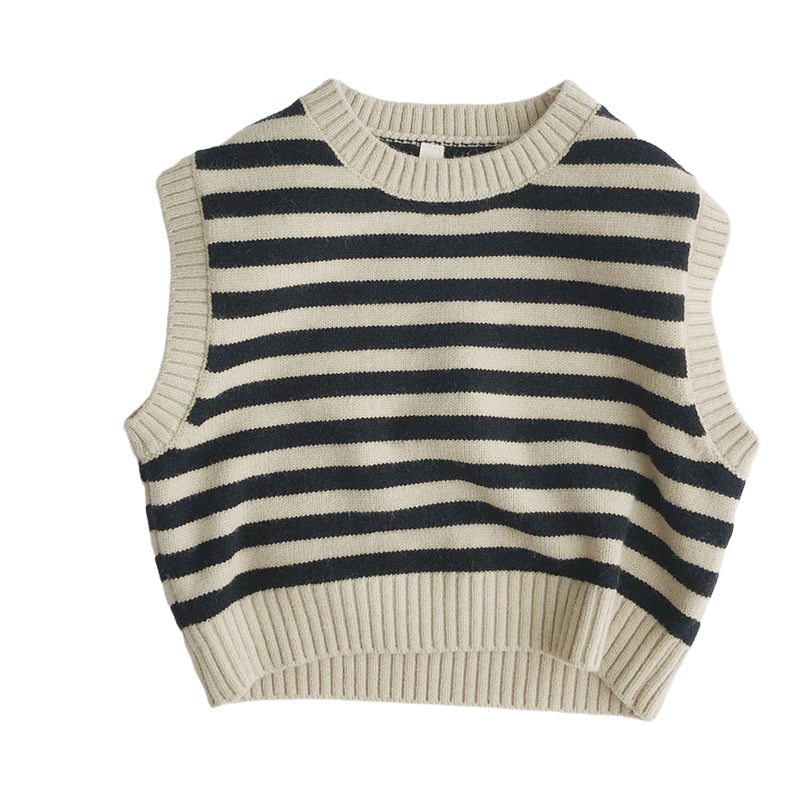 Baby Kid Unisex Striped Vests Waistcoats Wholesale 22112138