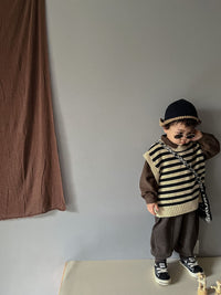 Load image into Gallery viewer, Baby Kid Unisex Striped Vests Waistcoats Wholesale 22112138
