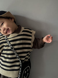Load image into Gallery viewer, Baby Kid Unisex Striped Vests Waistcoats Wholesale 22112138
