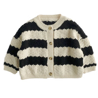 Load image into Gallery viewer, Baby Kid Unisex Striped Cardigan Wholesale 22112139
