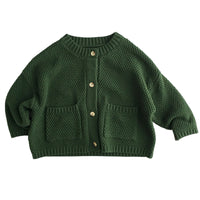 Load image into Gallery viewer, Baby Kid Unisex Solid Color Cardigan Wholesale 22112141

