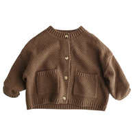 Load image into Gallery viewer, Baby Kid Unisex Solid Color Cardigan Wholesale 22112141
